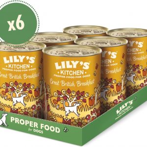 Lily's Kitchen Great British Breakfast Tin 6x400gr