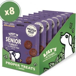 Lily's Kitchen Turkey Y White Fish Bites Senior Dogs 70g - 8uds