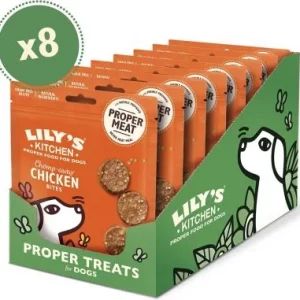 Lily's Kitchen Chomp-away Chicken Bites 70g - 8 uds