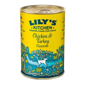 Lily's Kitchen Chicken Y Turkey Casserole Tin 6x400gr