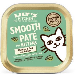 Lily's Kitchen Smooth Paté Kitten ChickenYCodYSal 85g - 19uds