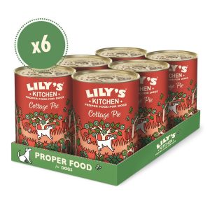 Lily's Kitchen Cottage Pie Tin 6x400gr