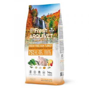 Arquivet Pienso semihúmedo para Perros FRESH Free Run Turkey Pavo 10Kg