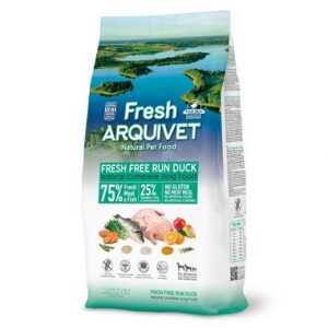 Arquivet Pienso semihúmedo para Perros FRESH Free Run Duck Pato de granja fresco 10 Kg