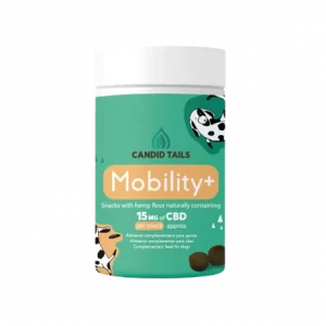 CANDID TAILS MOBILITY SNACKS CON CBD Y CÁÑAMO PARA PERRO 150gr