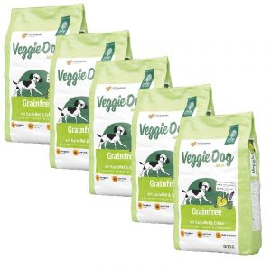 GREEN PETFOOD VEGGIEDOG grainfree 5X900GR