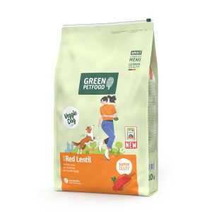 GREEN PETFOOD VEGGIEDOG RED LENTIL 10KG "ORIGIN"