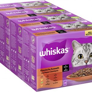 WHISKAS SELECCION CARNES CLASICA 13X4X85GR