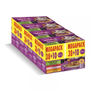 Whiskas BUNDLE TASTY MIX Selección Chef (4 x 12 x 85 g)