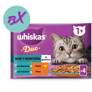 Whiskas DUO Mar y Montaña (13 x 4 x 85 g)