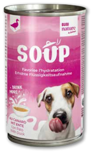 Bubimex Nature DOG SOUP Pato 185g (12U)