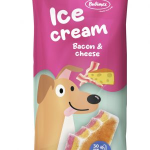 Bubimex Helado para perros sabor Bacon y Queso 50g (24U)