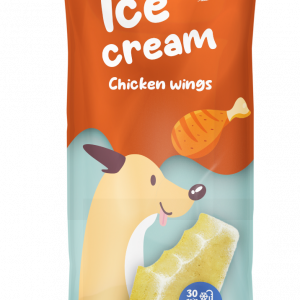Bubimex Helado para perros sabor Alitas de Pollo 50g (24U)