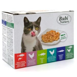 Bubimex Nature CAT MultiPack de latas húmedas (6x70gr)