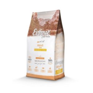 EVOQUE DOG ADULT MINI CHICKEN&TURKEY 8KG