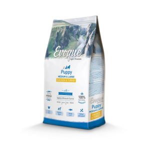 EVOQUE DOG PUPPY MEDIUM/LARGE CHICKEN&TURKEY 12KG