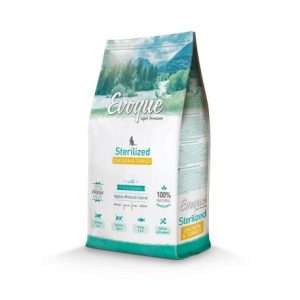 EVOQUE CAT STERILIZED ADULT CHICKEN&TURKEY 8KG