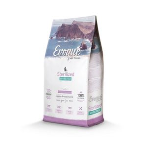 EVOQUE CAT STERILIZED ADULT WHITE FISH 8KG
