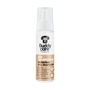BuddyCare Perro CHAMPÚ SECO/ACONDICIONADOR 2 en 1 200ml