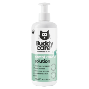 BuddyCare Gato SOLUCIÓN CUIDADO DENTAL 500 ml