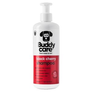 BuddyCare Perro CHAMPÚ Cereza Negra 500ML