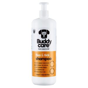 BuddyCare Perro CHAMPÚ Pulgas & Garrapatas 500ML