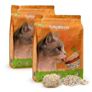 MichiCat TofuMeow Carrot Cake 3kg (2 bolsas)