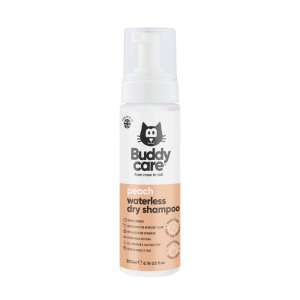 BuddyCare Gato CHAMPÚ SECO Melocotón 200 ml