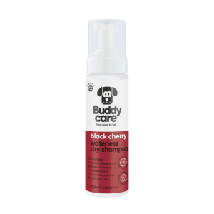 BuddyCare Perro CHAMPÚ SECO Cereza Negra 200ml