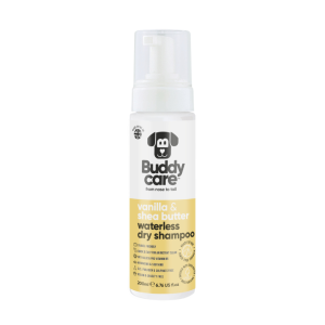 BuddyCare Perro CHAMPÚ SECO Vainilla & Manteca de Karité 200ml