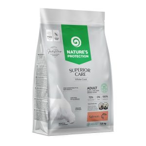 NATURE'S PROTECTION WHITE ADULT DOG RAZA PEQUEÑA SALMON 1,5KG