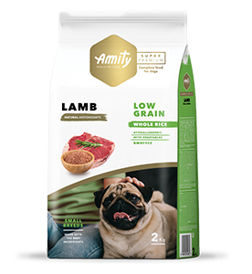 AMITY SUPER PREMIUM LOW GRAIN MINI ADULT CORDERO 7KG